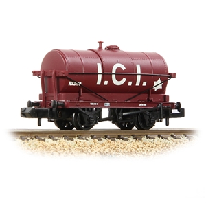 373-682A 14T Tank Wagon 'ICI' Maroon (image for) 373-682A 14T Tank Wagon 'ICI' Maroon